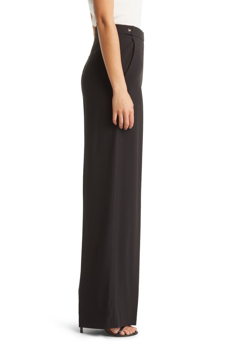 BOSS Tacilana High Waist Wide Leg Trousers, Alternate, color,