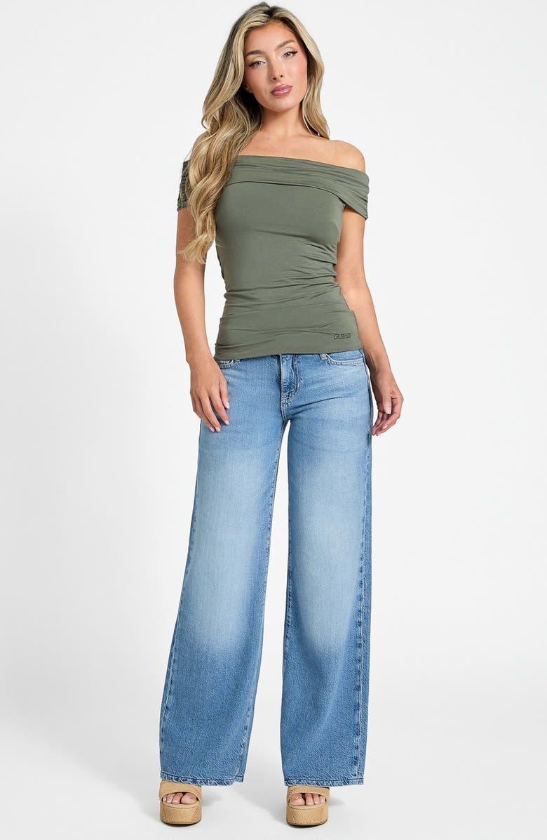 GUESS Palazzo Jeans, Alternate, color,