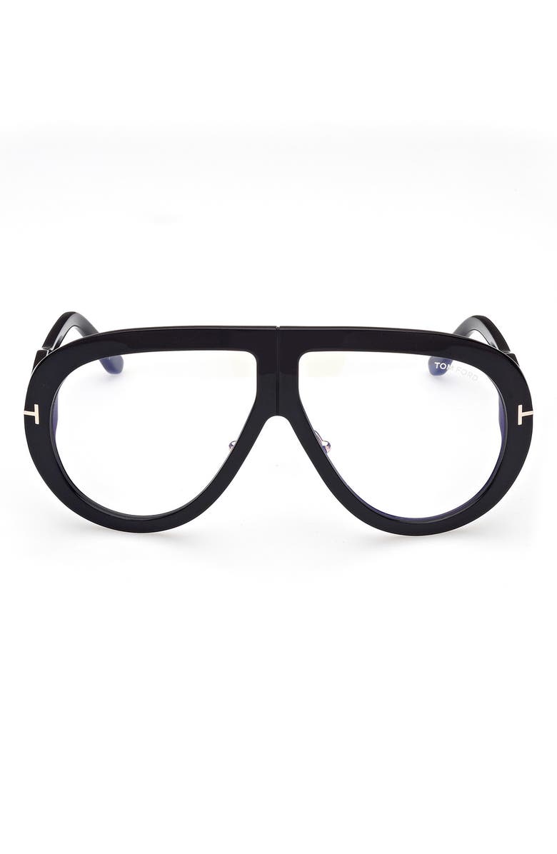 TOM FORD Troy 61mm Aviator Sunglasses, Main, color,