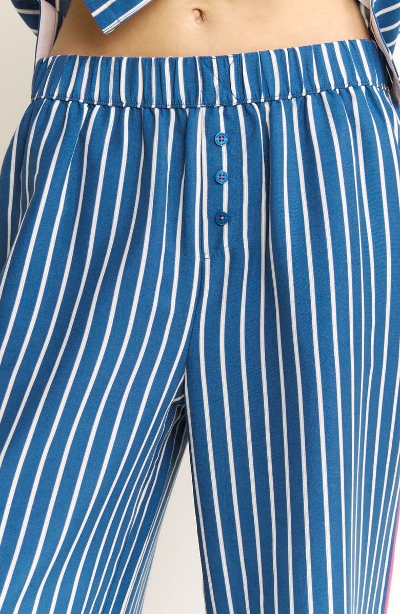 Honeydew Brunch Date Pants, Alternate, color, Pacific Stripe