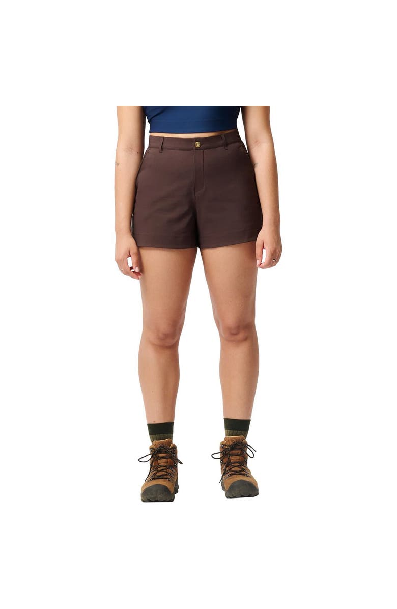 Hikerkind Trail Short - Women's, Main, color, Garnet