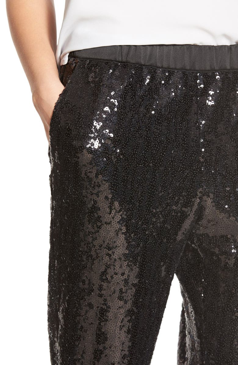 Chelsea28 Sequin Pants, Alternate, color,