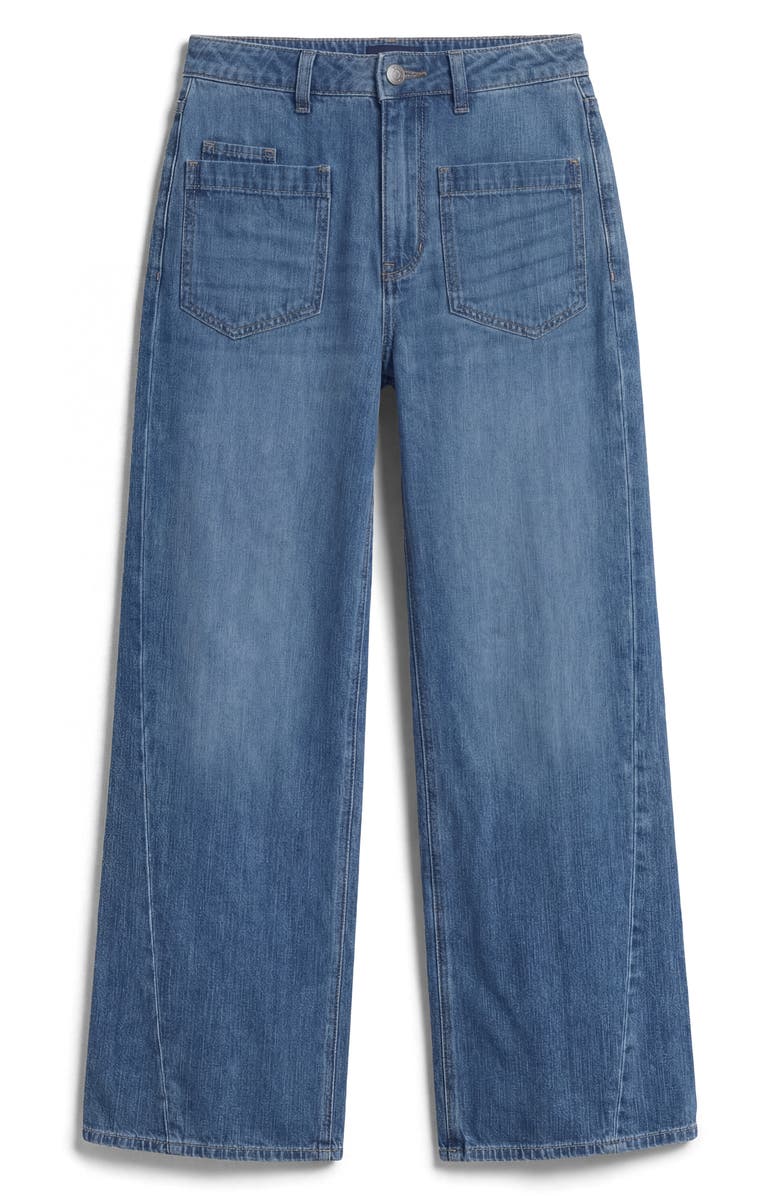 Sanctuary Denim Celeste High Rise Wide Leg Jeans, Alternate, color, Tint Wash