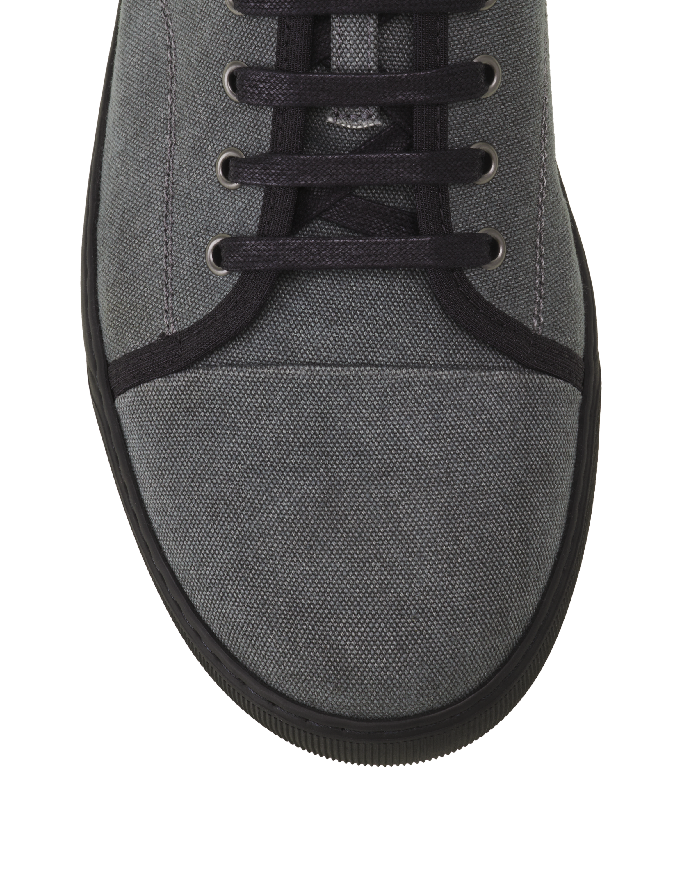 Lanvin Dbb1 Canvas Sneakers, Alternate, color, Dark Grey
