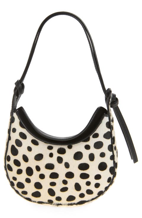 Mini Rosetta Calf Hair Shoulder Bag