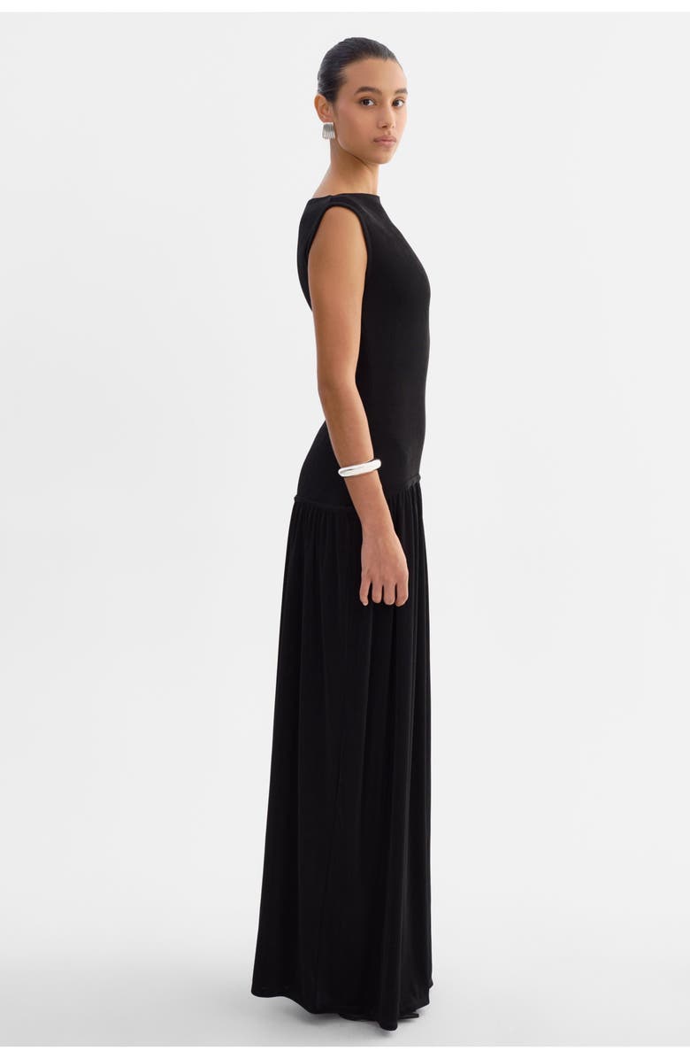 LAMARQUE Hanna | Knit Drop Waist Maxi Dress, Alternate, color, Black