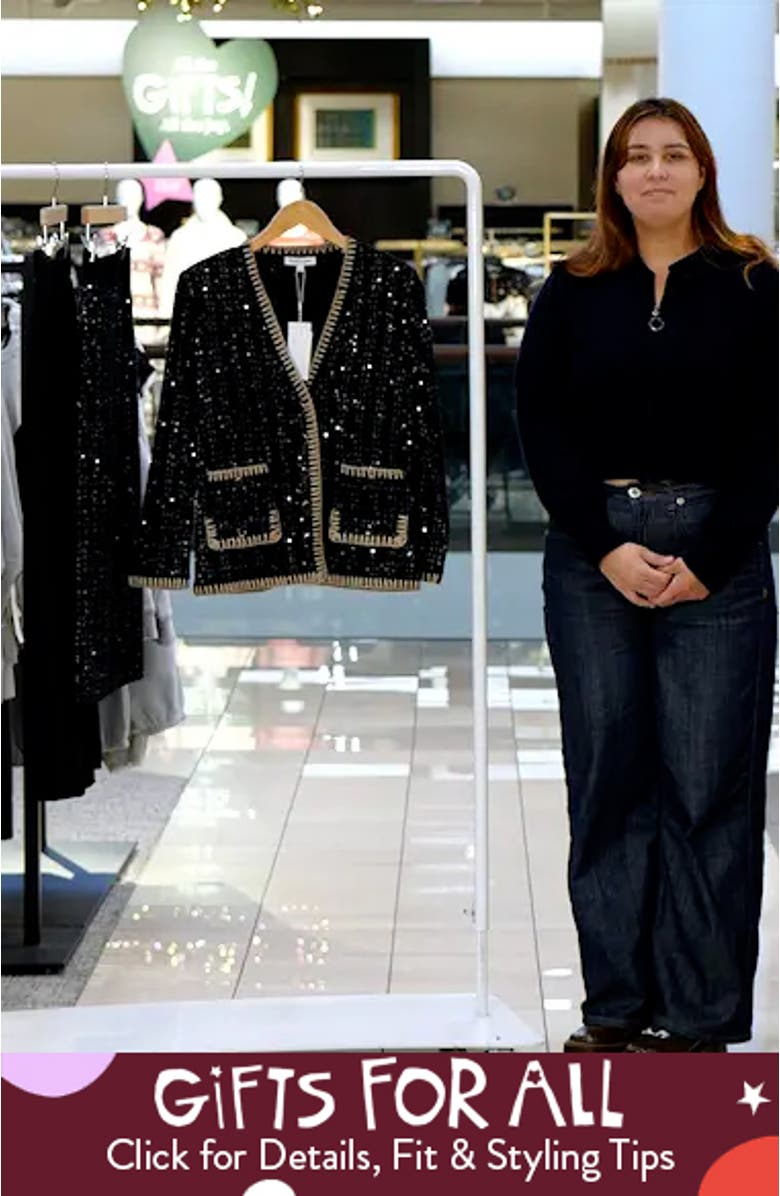 Ceriani Metallic Knit Jacket, sales video thumbnail