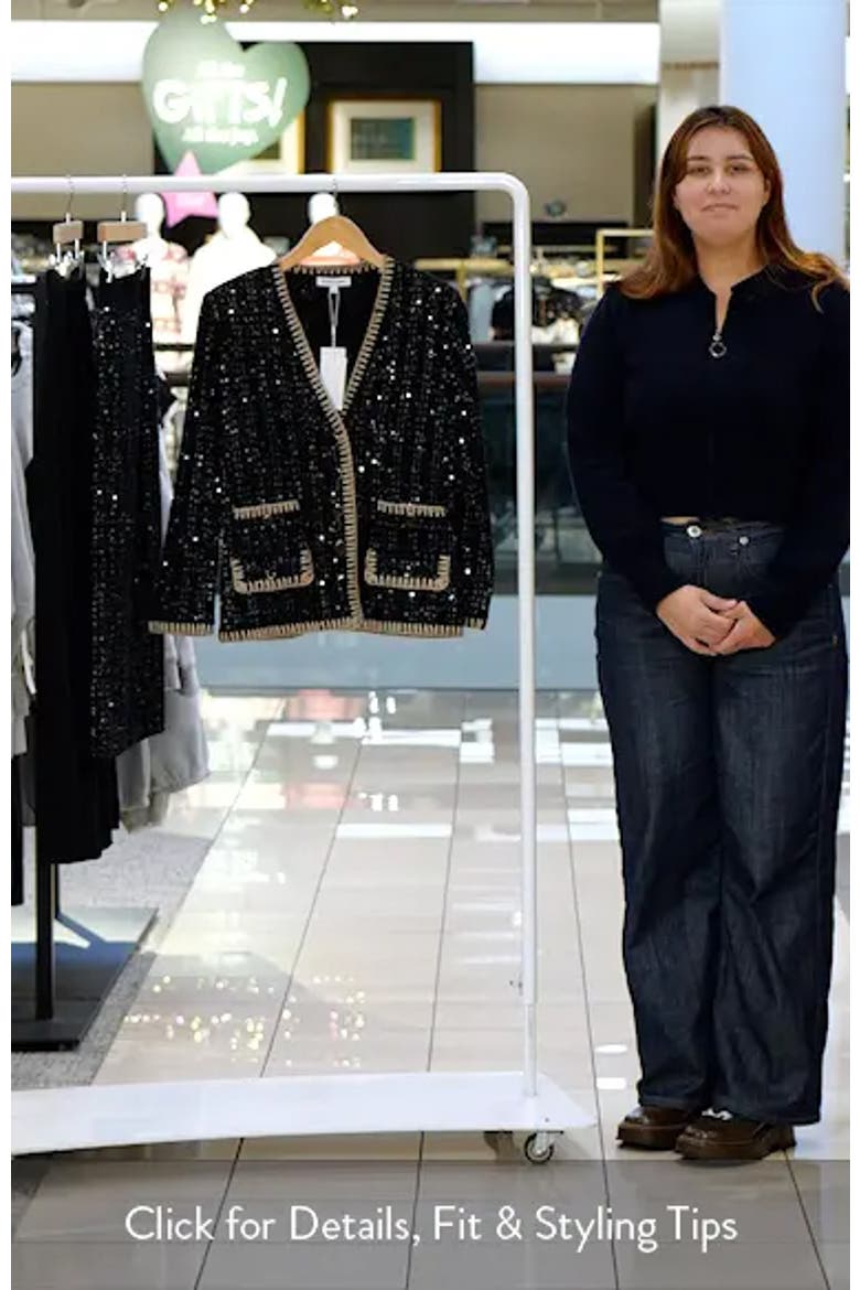 Ceriani Metallic Knit Jacket video