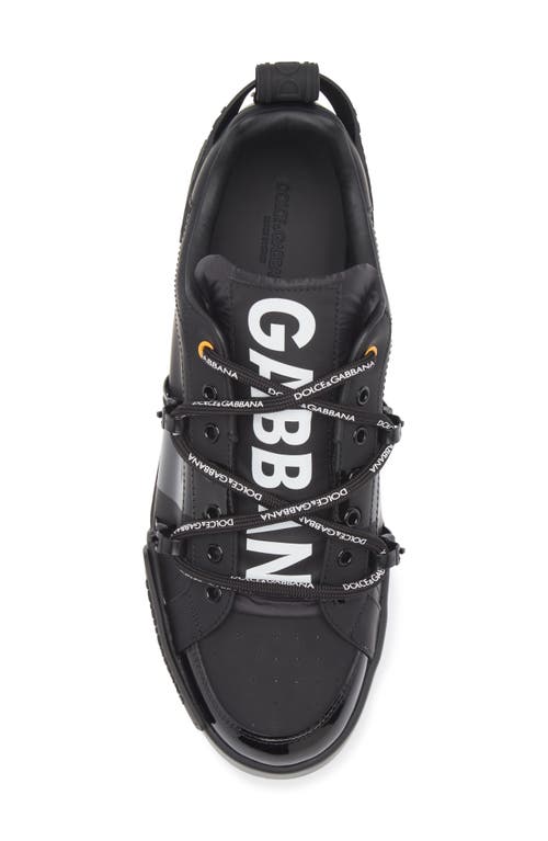 Dolce & Gabbana Sneakers Low Top Perforated Toe In Multi