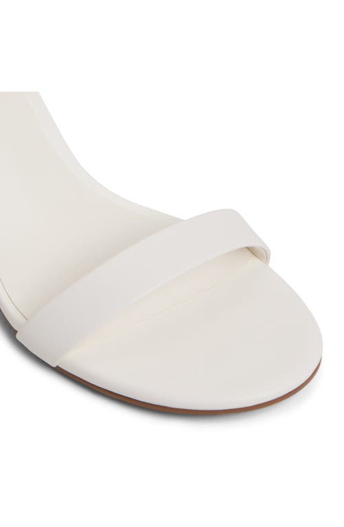 Call It Spring By Aldo Madelyyn Ankle Strap Sandal In White