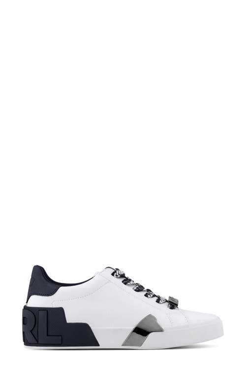 Karl Lagerfeld Paris Melora Sneaker In Animal Print