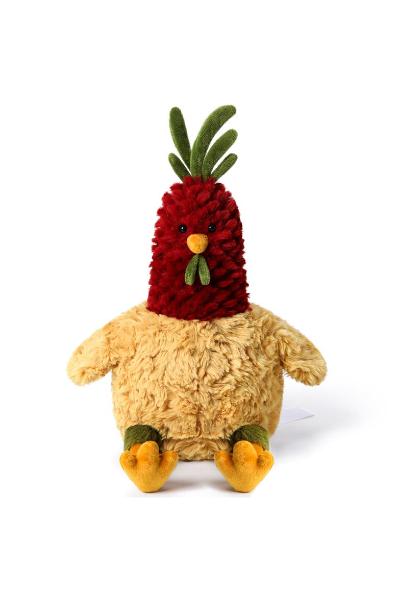 Tropical Chicken 9.8in Plush, Main, color, Multicolored