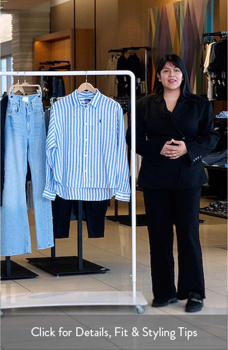 Stripe Linen Shirt, sales video thumbnail