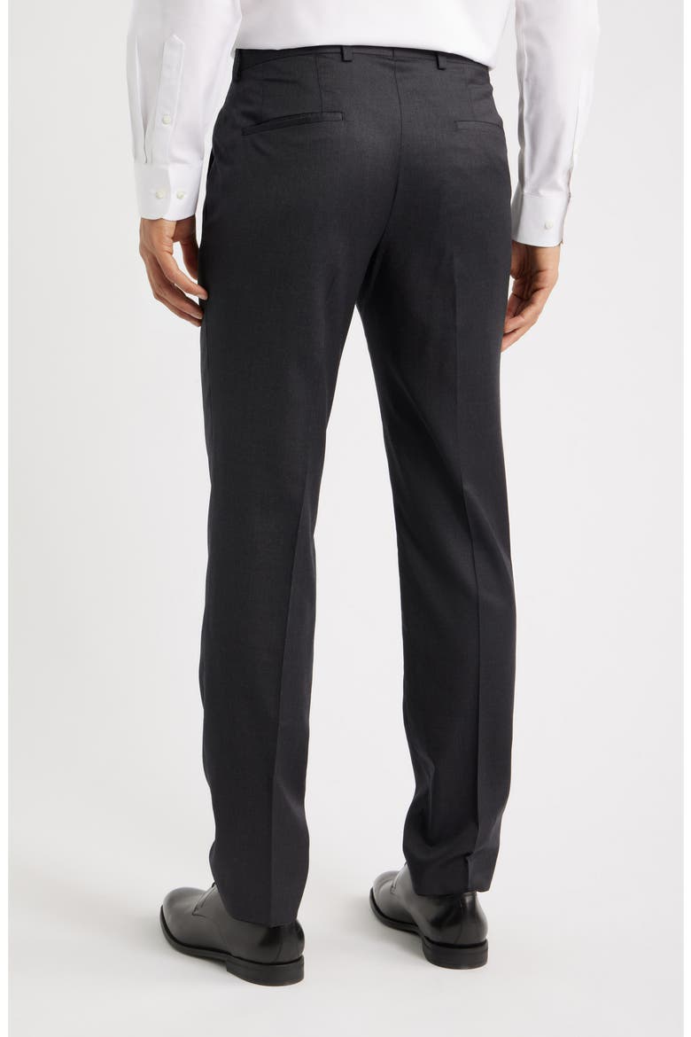 Genius Slim Fit Wool Suit Pants, Alternate, color, DARK GREY