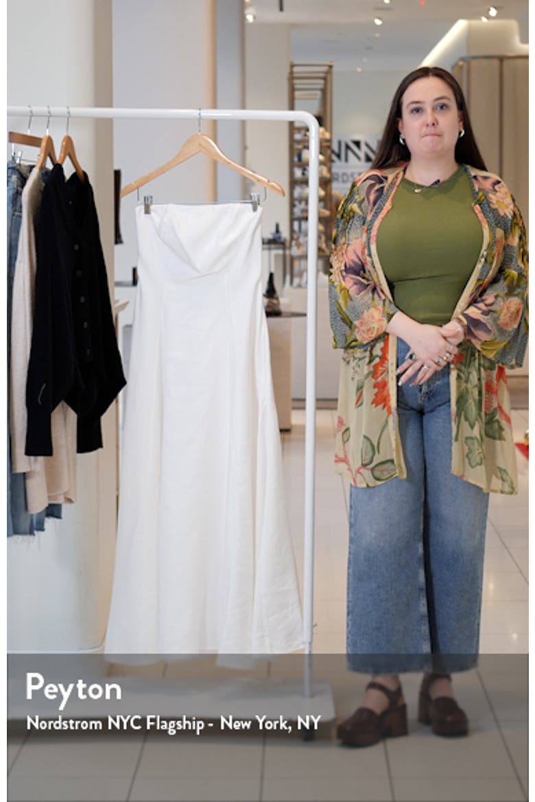 The Favorite Strapless Maxi Dress video