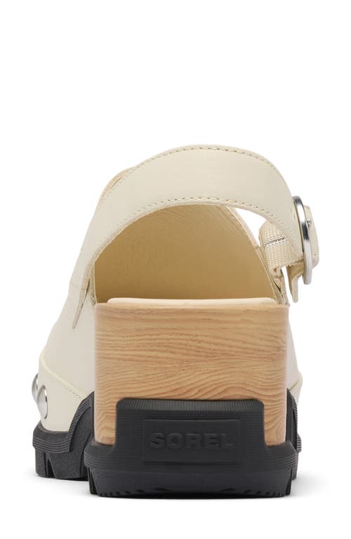 Sorel Roam'n Rvt Clog In Chalk/black