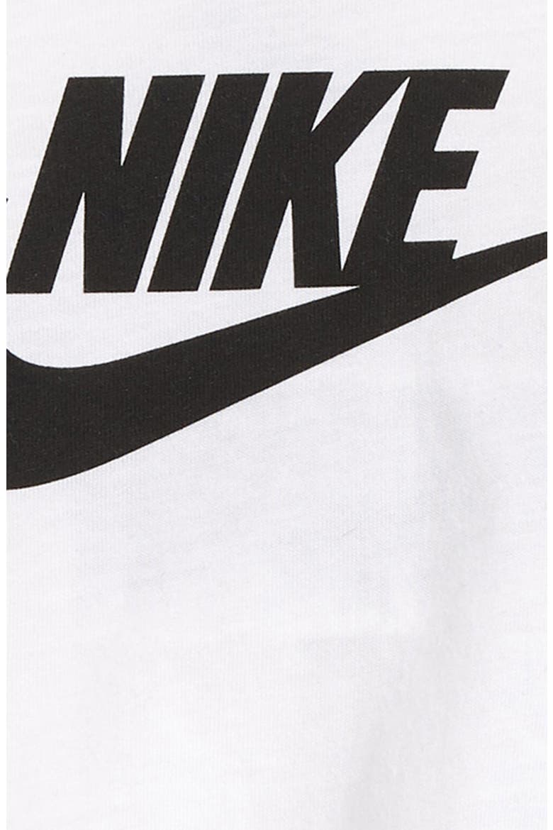 Logo Graphic Tee, Hat & Footed Pants Set, Alternate, color, 042DK GREY