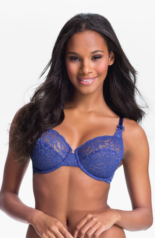 Wacoal 'all Dressed Up' Underwire Bra In Blue