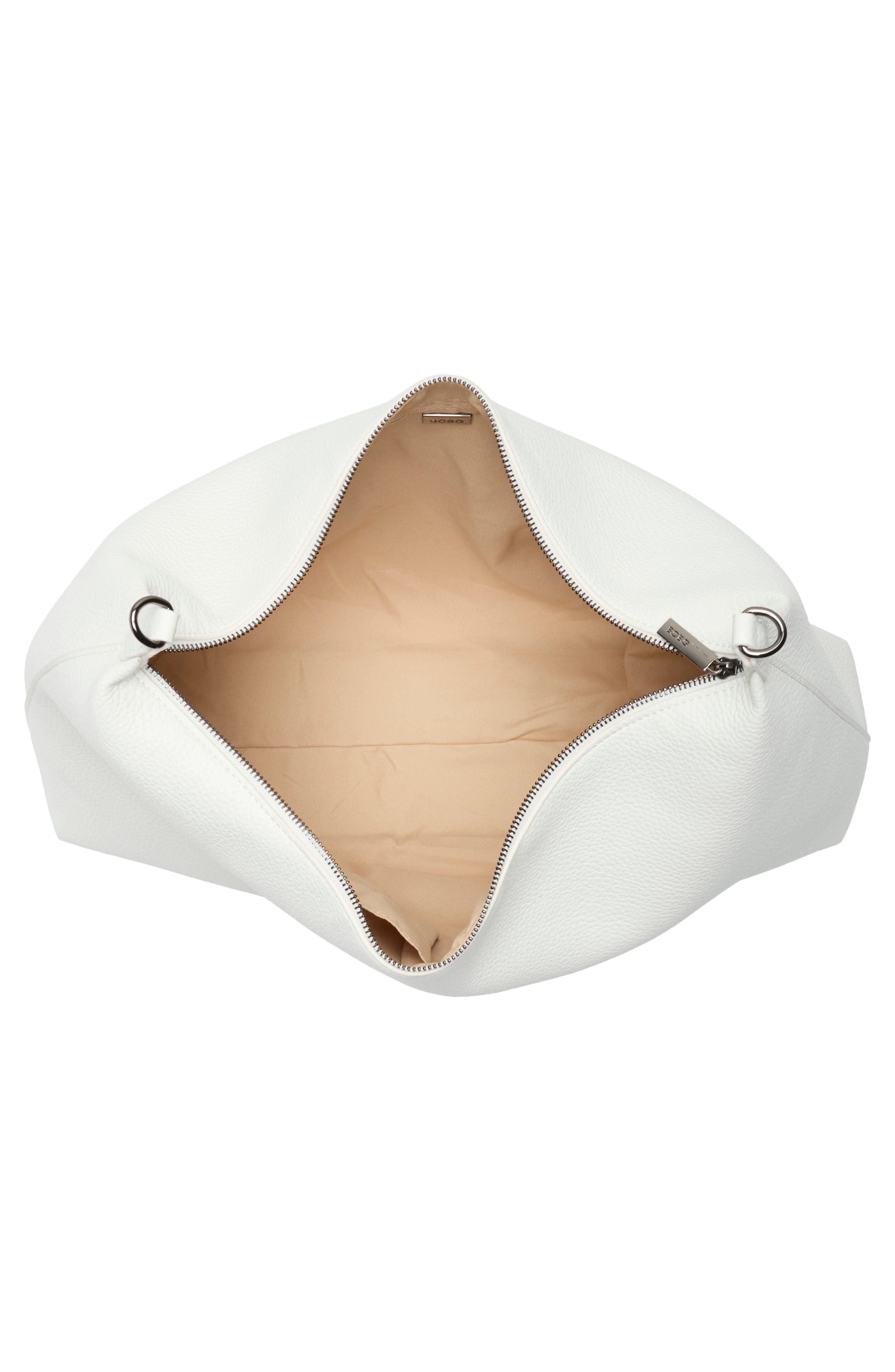 Faux Leather Hobo Bag, Alternate, color, POWDER