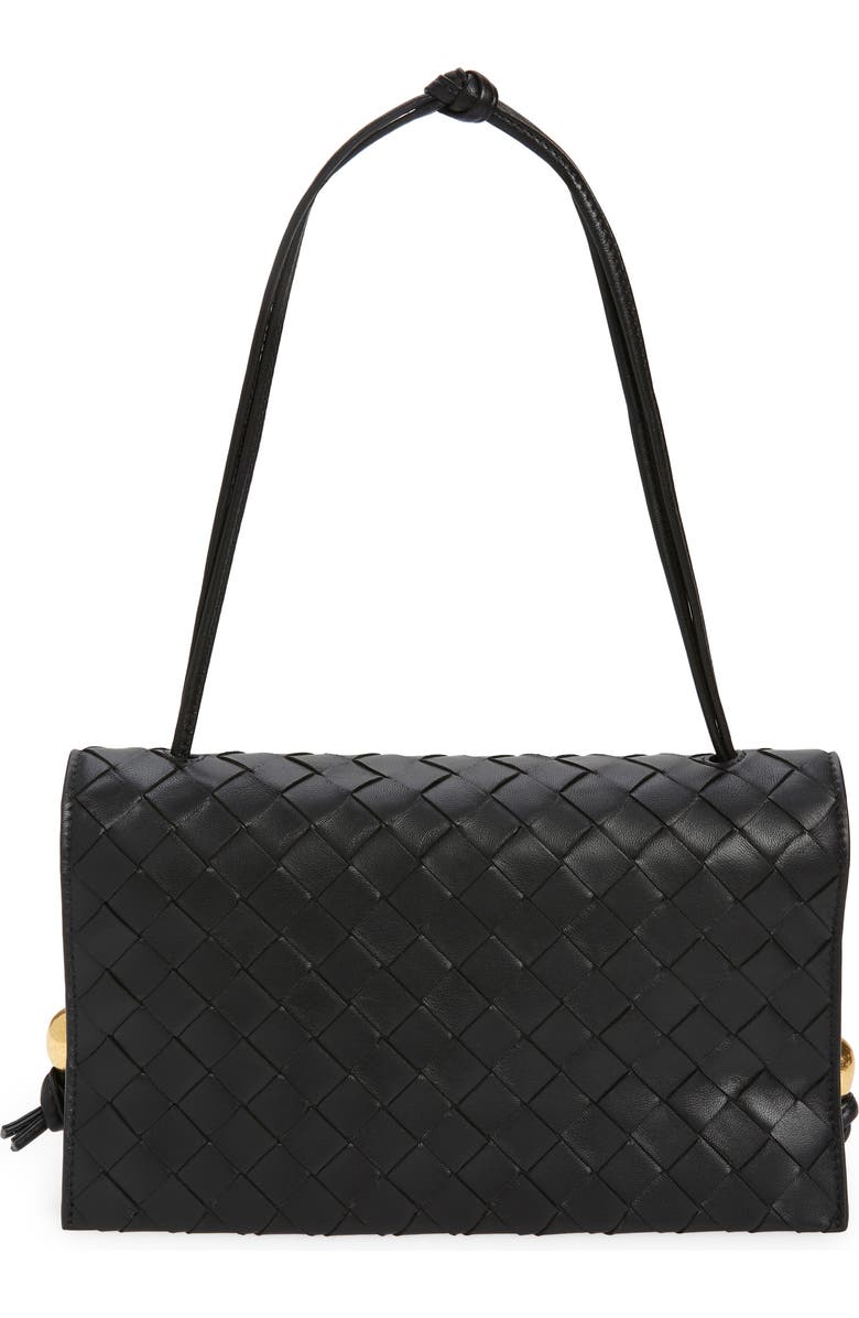 Bottega Veneta Trio Pouch Intrecciato Leather Shoulder Bag, Main, color,