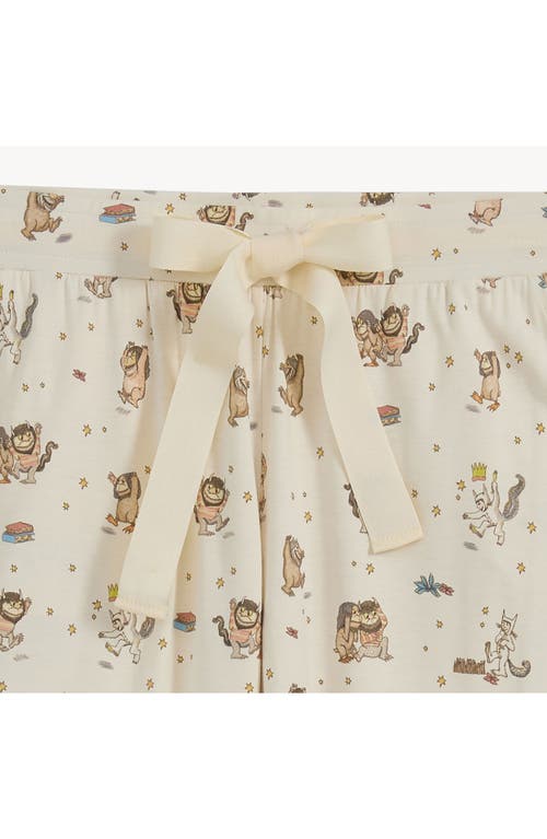 Magnetic Me 'where The Wild Things Are' Magnetic Closure Pajamas In Gray
