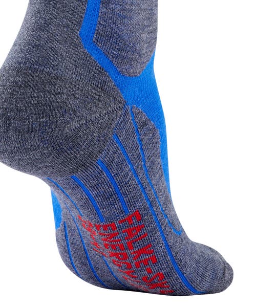 Falke Sk4 Advanced Compression Light Ski Socks In Blue