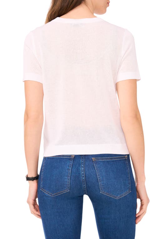 Halogenr Halogen(r) Short Sleeve Sweater