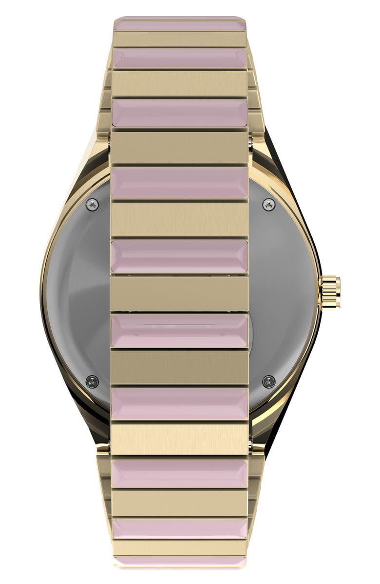 Timex<sup>®</sup> Q Timex Expansion Bracelet Watch, 36mm, Alternate, color, Gold/Pink
