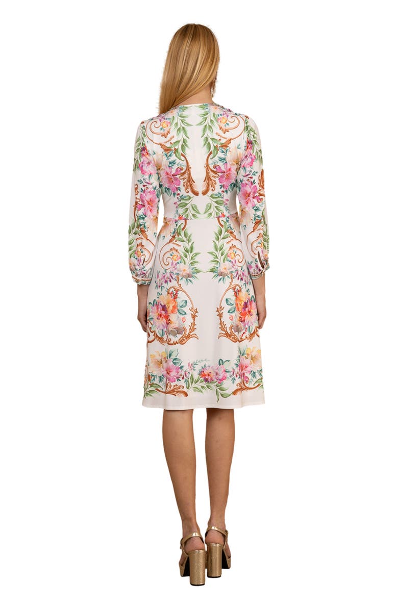 Hale Bob Sariah Jersey Midi Dress, Alternate, color, Ivory