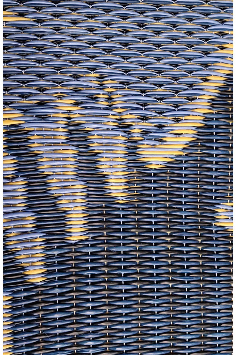 Fishbone Navy & Periwinkle, Alternate, color, blue and periwinkle