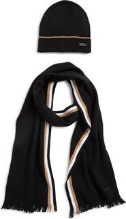 BOSS Henzo Beanie & Scarf Set