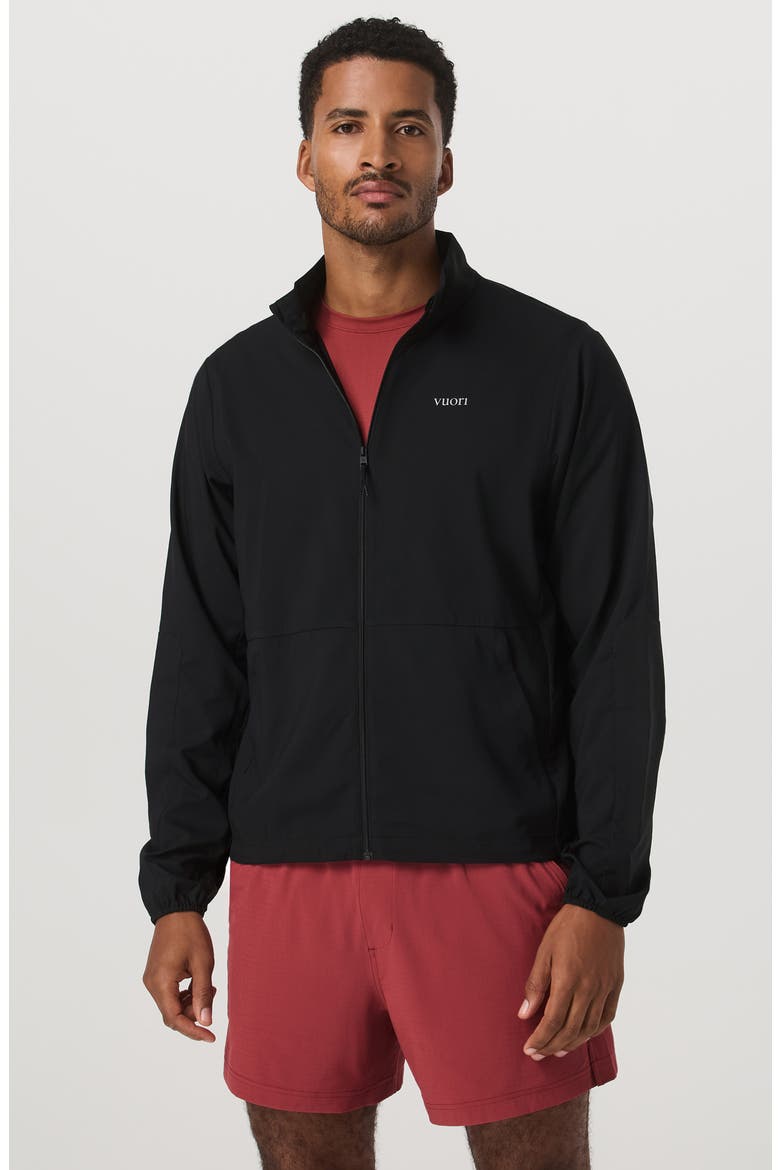 Terrain Water Resistant Jacket, Alternate, color, BLACK