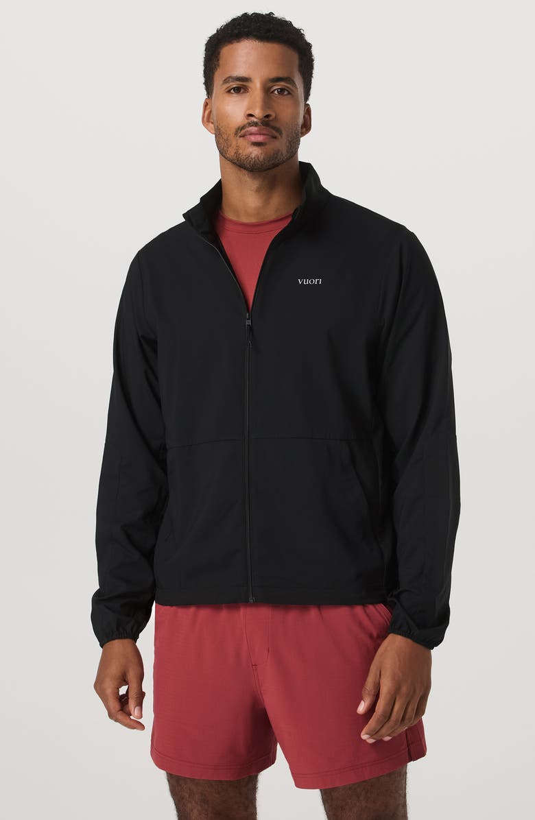 Vuori Terrain Water Resistant Jacket, Alternate, color, Black