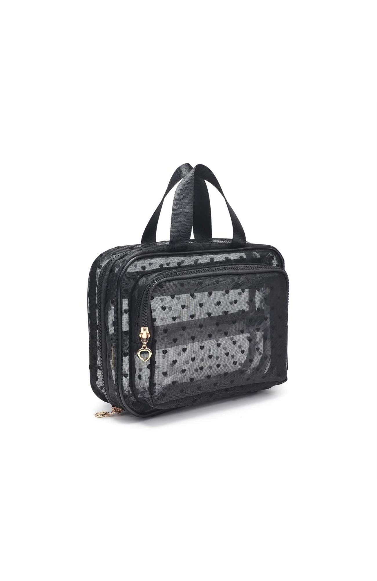 Kiss & Carry Travel Organizer, Alternate, color, Black