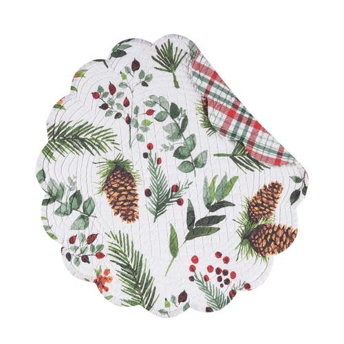 C & F Home C&f Home Jovie Round Placemats Set Of 6, 17" In Multi