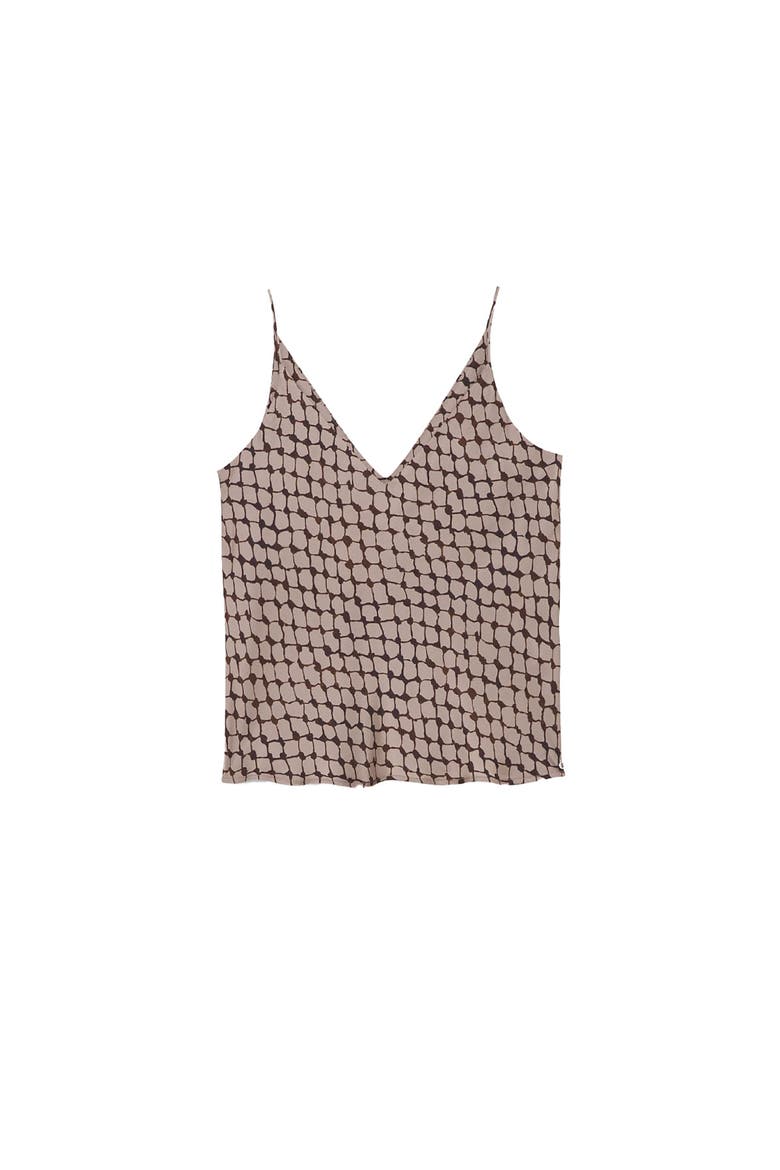 Viscose Top, Alternate, color, Brown