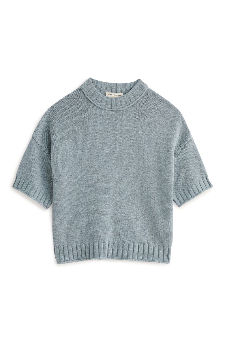 Fistral Crewneck Sweater, Alternate, color, LIMPET