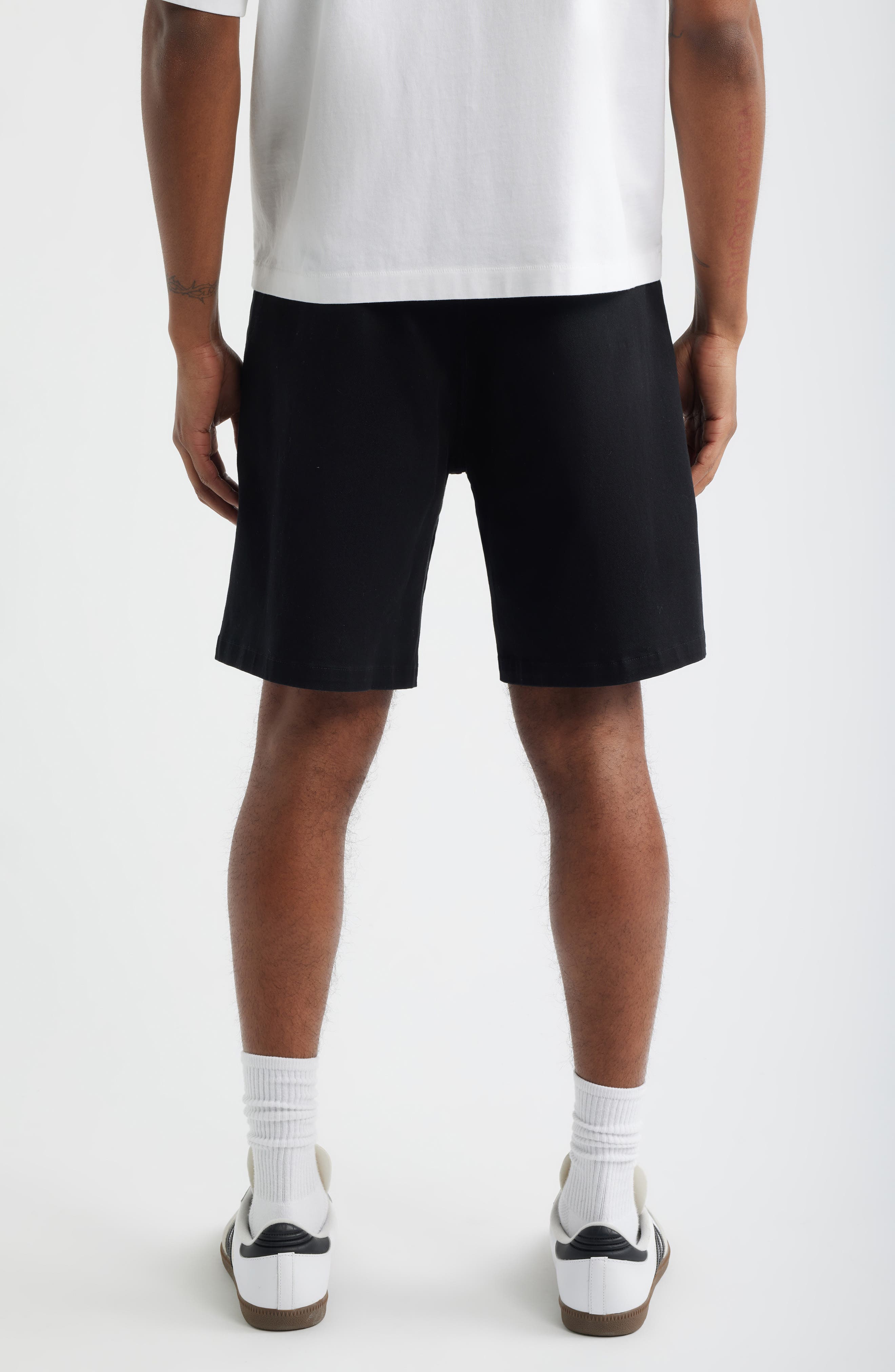 Del Mar Flat Front Stretch Twill Chino Shorts - image 2
