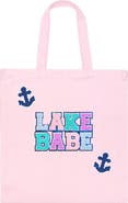Sweet Wink Lake Babe Patch Tote