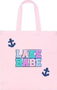 Sweet Wink Lake Babe Patch Tote
