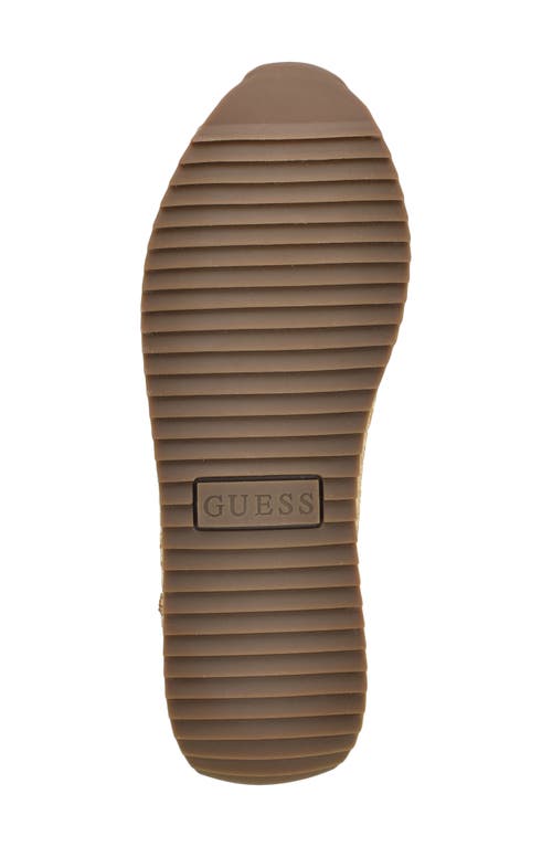 Guess Stefen 3 Espadrille Platform Sneaker