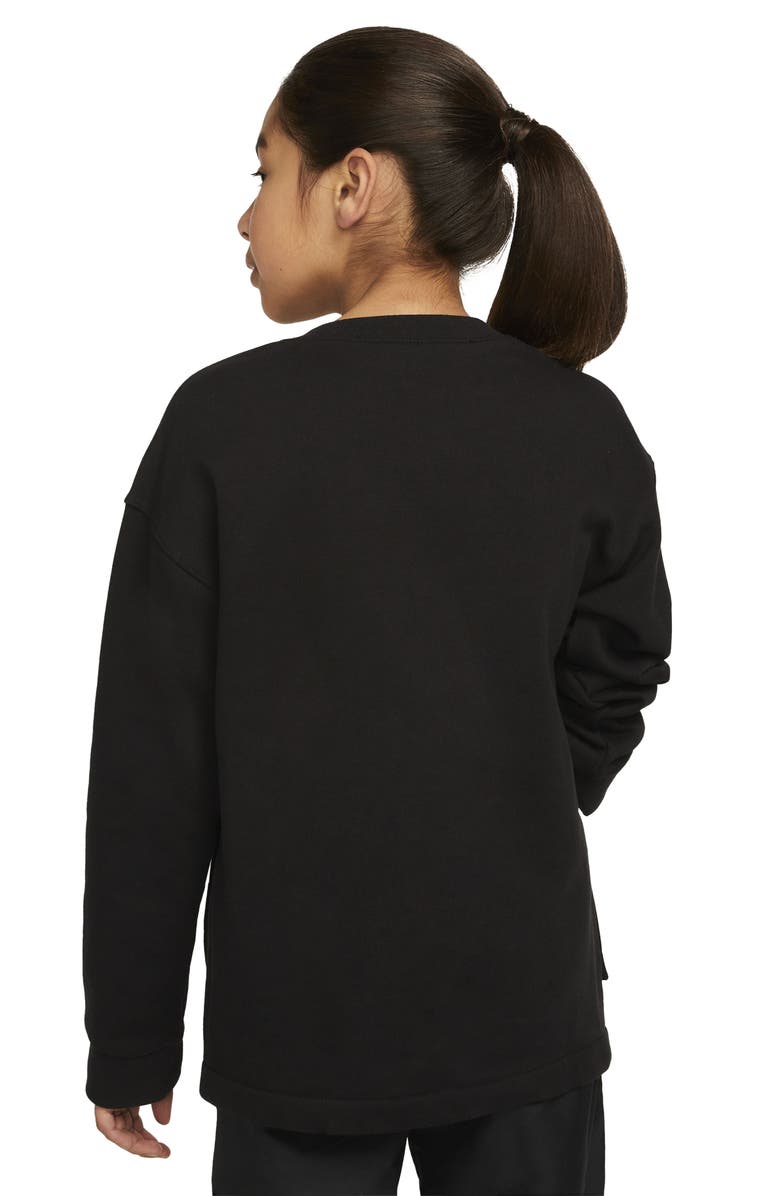 Nike Kids' Fleece Crewneck Sweatshirt, Alternate, color, 