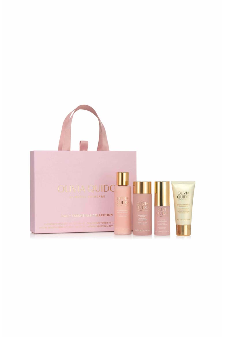 Daily Essentials Travel Set, Main, color, White