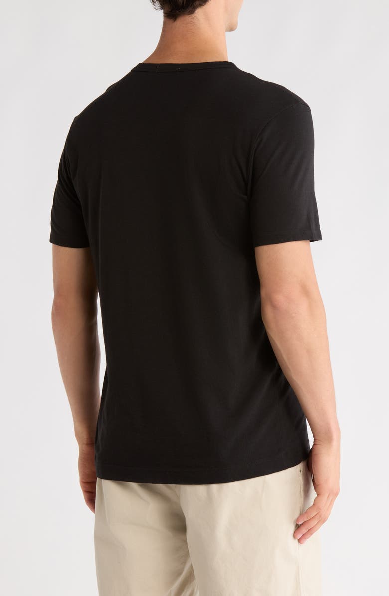 BUCK MASON Pima Cotton Crewneck T-Shirt, Alternate, color, Black