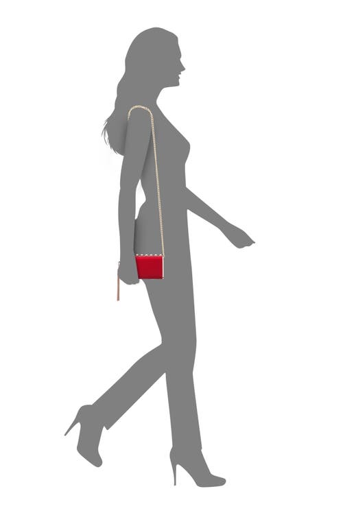 Nina Amos Crystal Clutch In Red