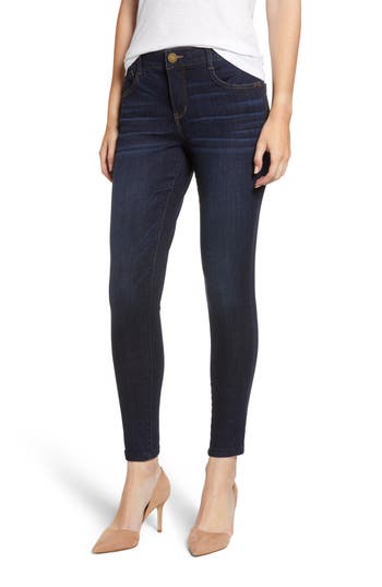 Wit & Wisdom Sophie 'ab'solution Modern Ankle Skinny Jeans In In Indigo