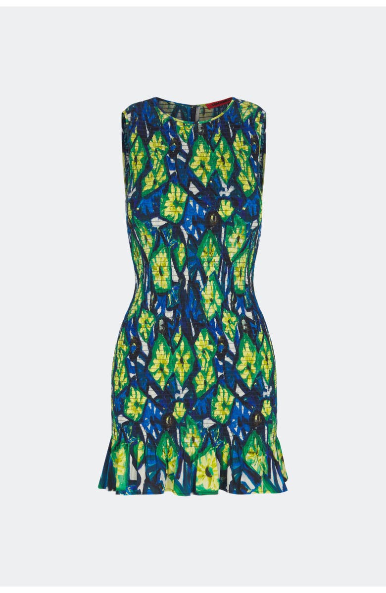 SIMONMILLER Belle Smocked Mini Dress, Alternate, color, Abstract Floral