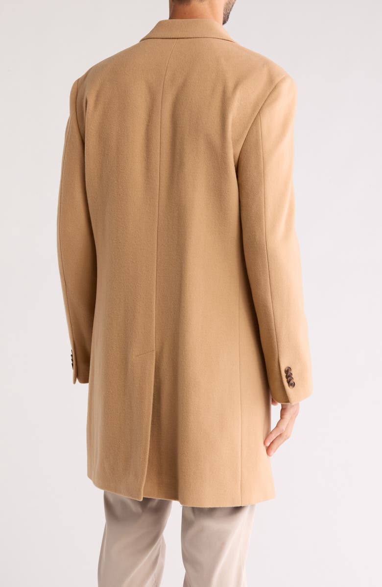 Nautica Wool Blend Top Coat, Alternate, color, Camel