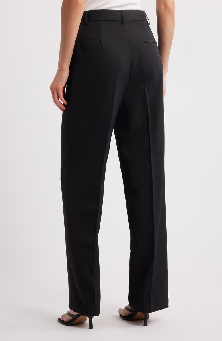 Topshop Asymmetric Wrap Front Pants, Alternate, color, 