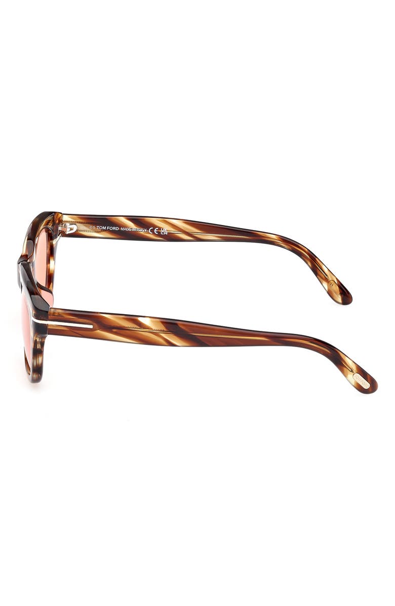 TOM FORD 52mm Square Sunglasses, Alternate, color,